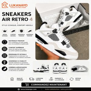 Nike Air Jordan 4 Retro – "Military Black" Edition [M23A4]