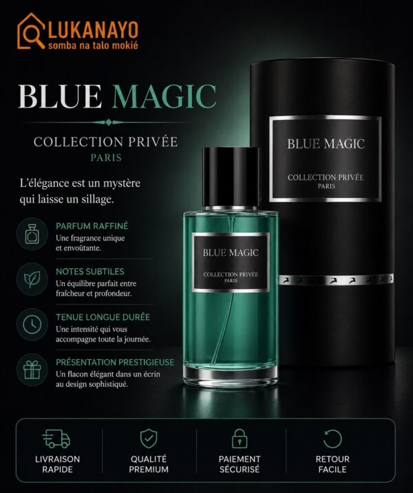 Parfum Mixte Blue Magic – Collection Privée Paris [MH7A7]
