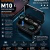 M10 TWS – Écouteurs Sans Fil Haute Qualité avec Boîtier Powerbank [E3A3]