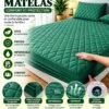 Protège-Matelas Matelassé Imperméable – Motif Losanges [M10C7]