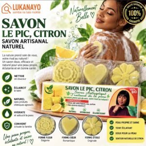 Savon Naturel Artisanal au Citron – Savon Le Pic [H9A1]